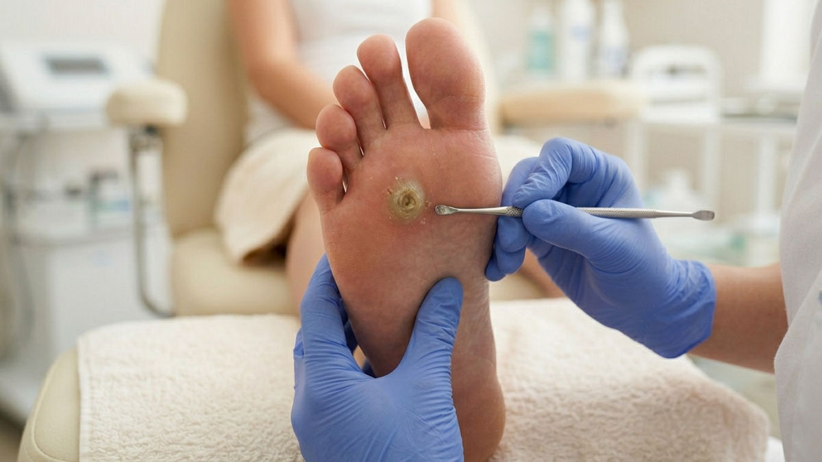Kurie oko (clavus): príčiny, prejavy a odborné riešenie