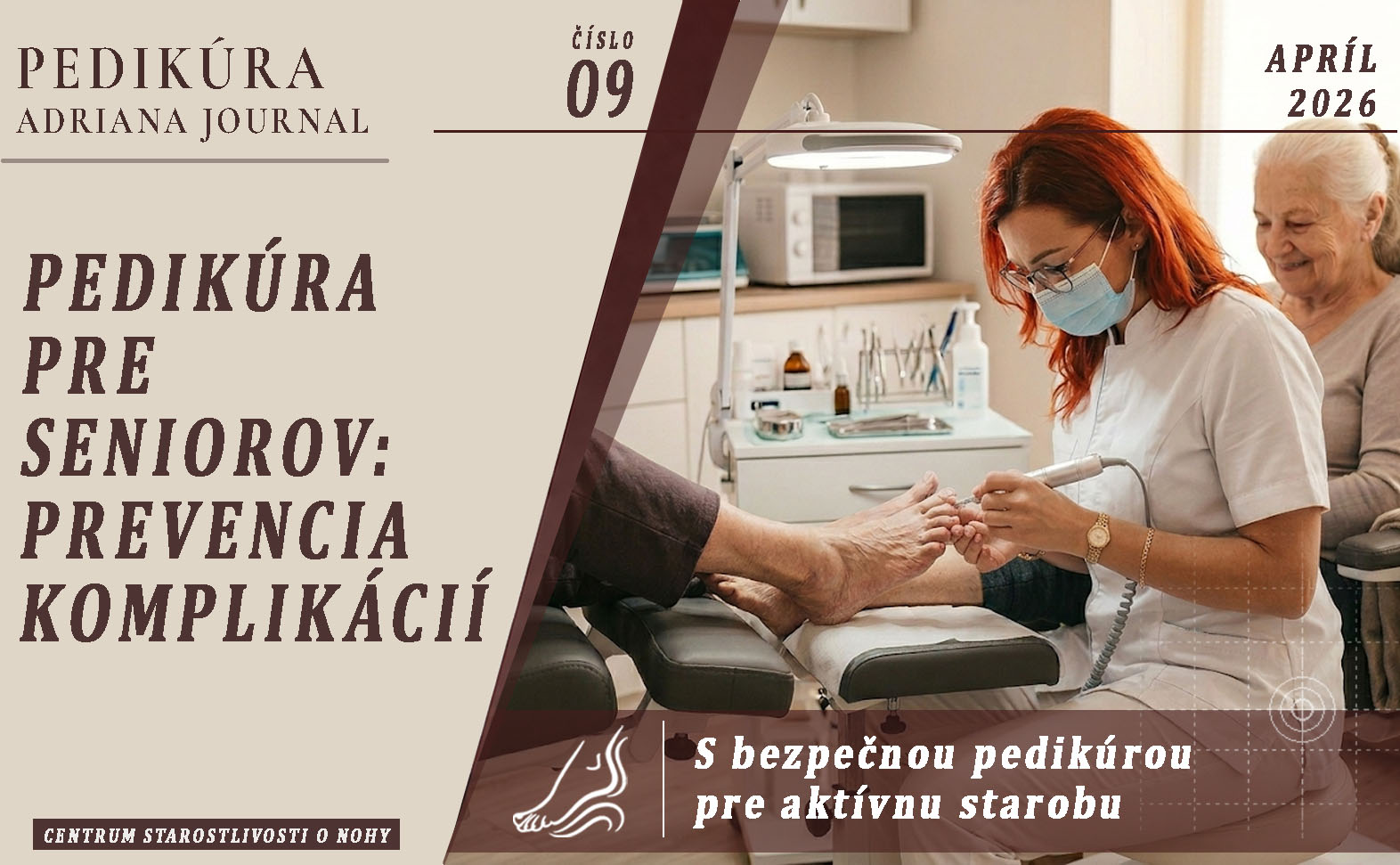 Pedikúra pre seniorov: Prevencia komplikácií