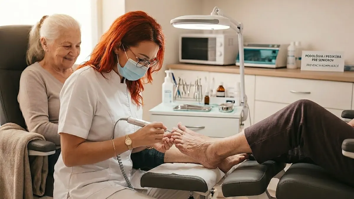 Pedikúra pre seniorov: Prevencia komplikácií